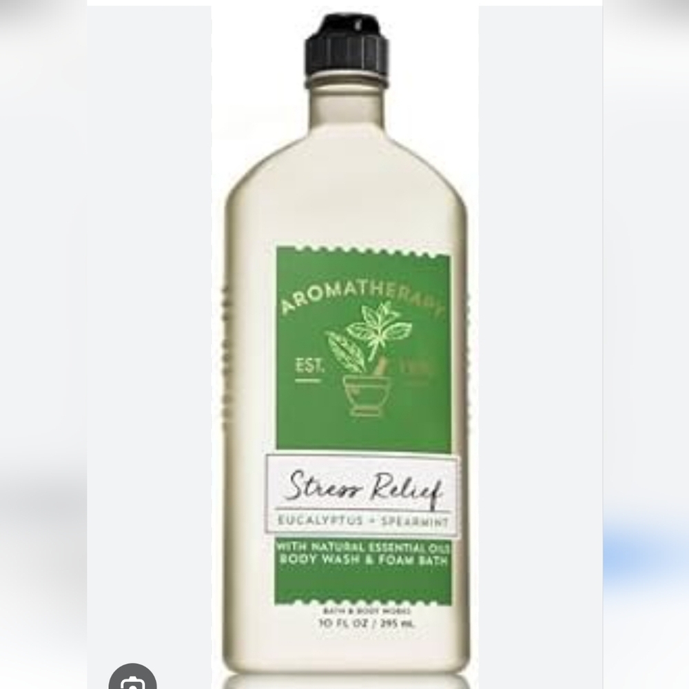 Bath Body Works Aromatherapy EUCALYPTUS SPEARMINT Body Wash Foam Bath 10 oz New